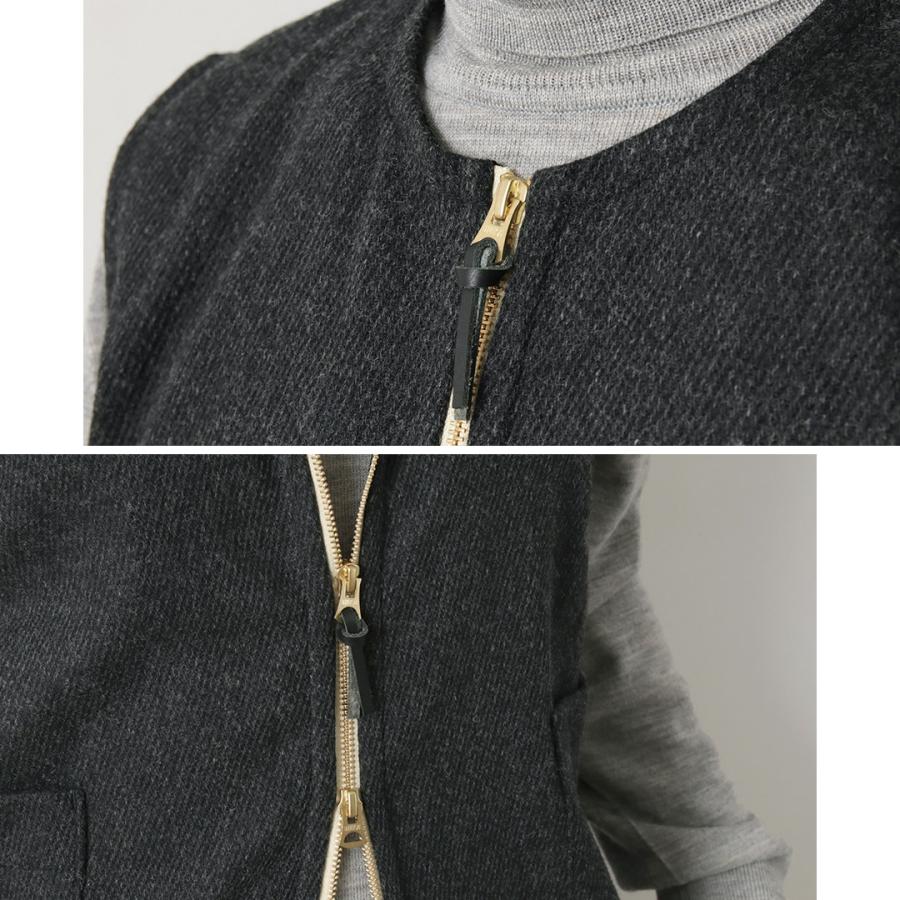 RE MADE IN TOKYO JAPAN ウールカシミア カルゼ クルーベスト / メンズ トップス 日本製 | Re made in tokyo japan | 11