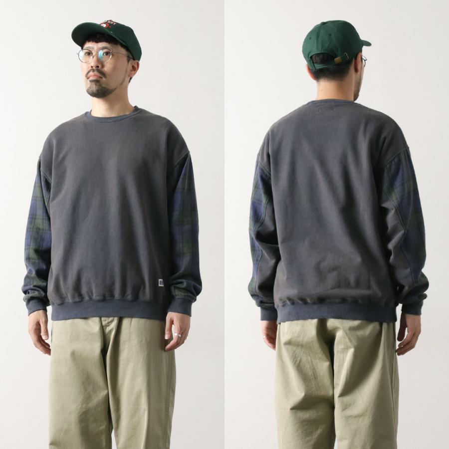 ILL ONE EIGHTY（イルワンエイティー） サーフライダー スウェットシャツ / メンズ 長袖 プルオーバー 柄 チェック 綿100 | ILL ONE EIGHTY | 13