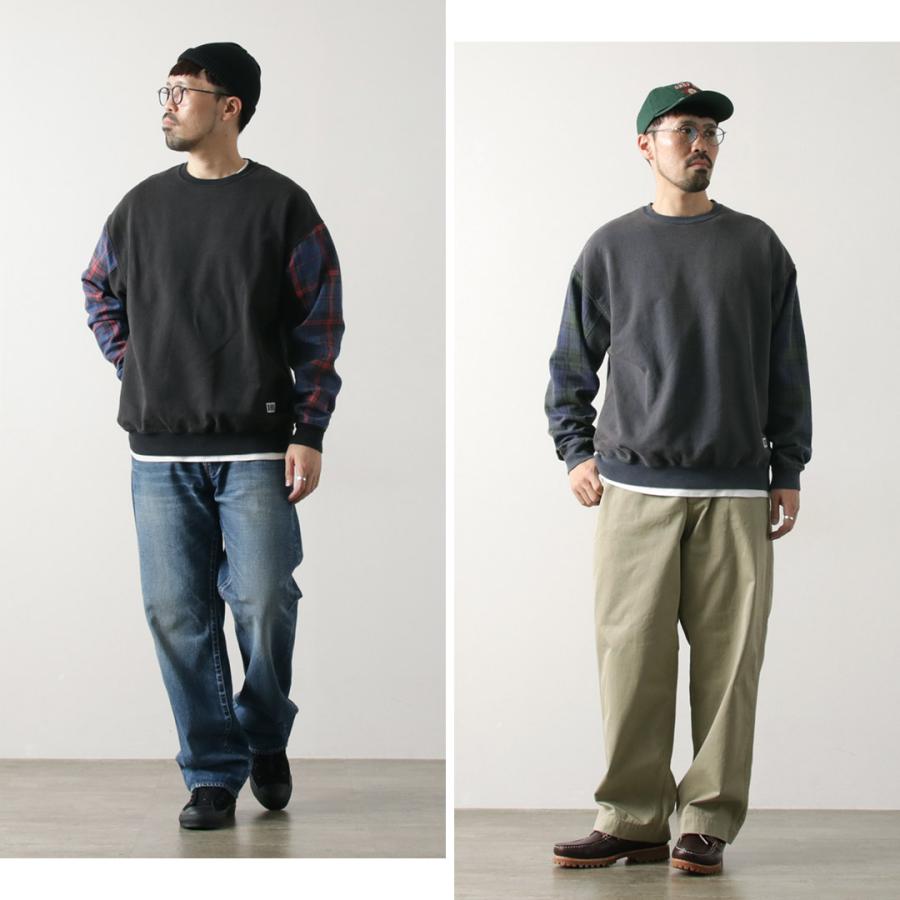 ILL ONE EIGHTY（イルワンエイティー） サーフライダー スウェットシャツ / メンズ 長袖 プルオーバー 柄 チェック 綿100 | ILL ONE EIGHTY | 14