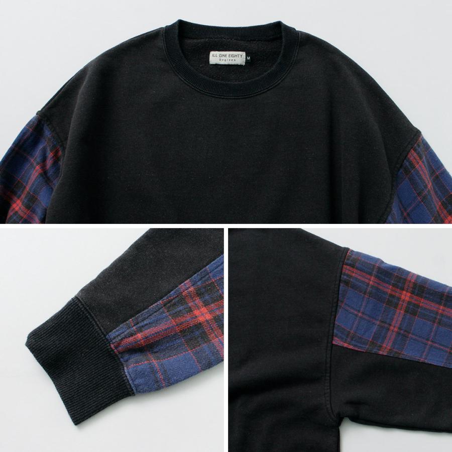 ILL ONE EIGHTY（イルワンエイティー） サーフライダー スウェットシャツ / メンズ 長袖 プルオーバー 柄 チェック 綿100 | ILL ONE EIGHTY | 15