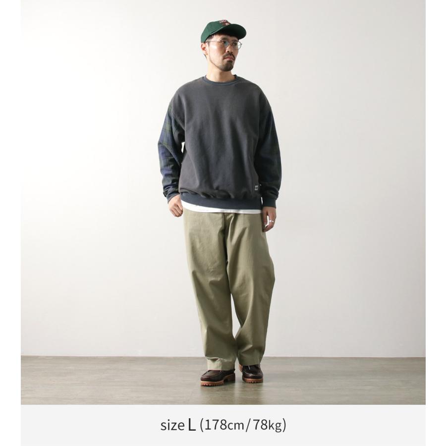 ILL ONE EIGHTY（イルワンエイティー） サーフライダー スウェットシャツ / メンズ 長袖 プルオーバー 柄 チェック 綿100 | ILL ONE EIGHTY | 05