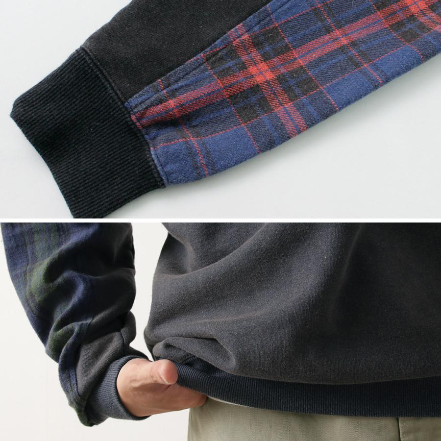 ILL ONE EIGHTY（イルワンエイティー） サーフライダー スウェットシャツ / メンズ 長袖 プルオーバー 柄 チェック 綿100 | ILL ONE EIGHTY | 08