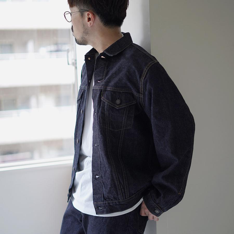FOB FACTORY（FOBファクトリー） F2444 セルヴィッチ デニム 3rdジャケット / Gジャン ライトアウター コットン メンズ 経年変化 | FOB FACTORY | 14