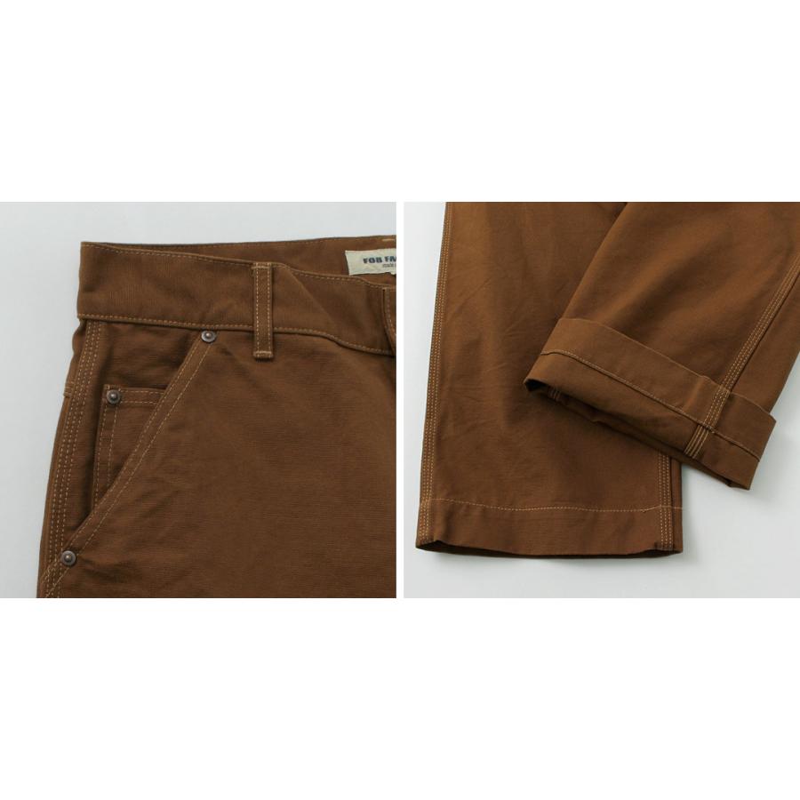 FOB FACTORY（FOBファクトリー） F0530 コットン ダック ワークパンツ / メンズ ボトムス 日本製 綿 | FOB FACTORY | 15