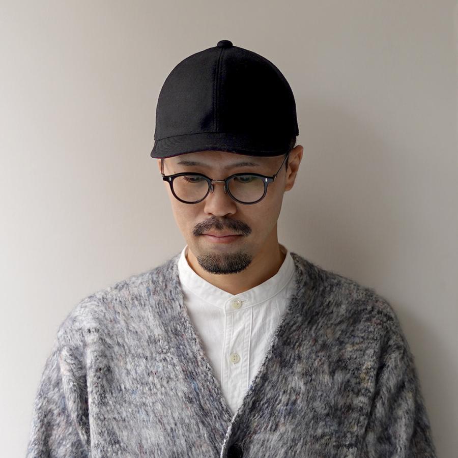 HIGHER（ハイアー） メルトン ロングブリム キャップ / メンズ レディース ユニセックス 帽子 日本製 | HIGHER（ファッション） | 12