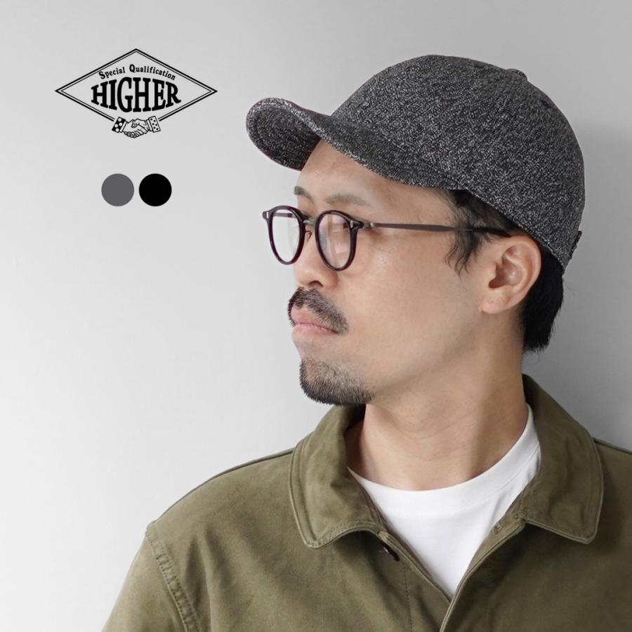 HIGHER（ハイアー） フレンチオックスフォード シンチバックル キャップ / メンズ 帽子 綿 コットン 日本製 | HIGHER（ファッション）