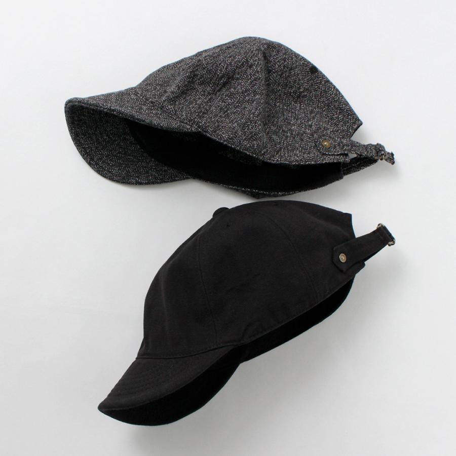 HIGHER（ハイアー） フレンチオックスフォード シンチバックル キャップ / メンズ 帽子 綿 コットン 日本製 | HIGHER（ファッション） | 15