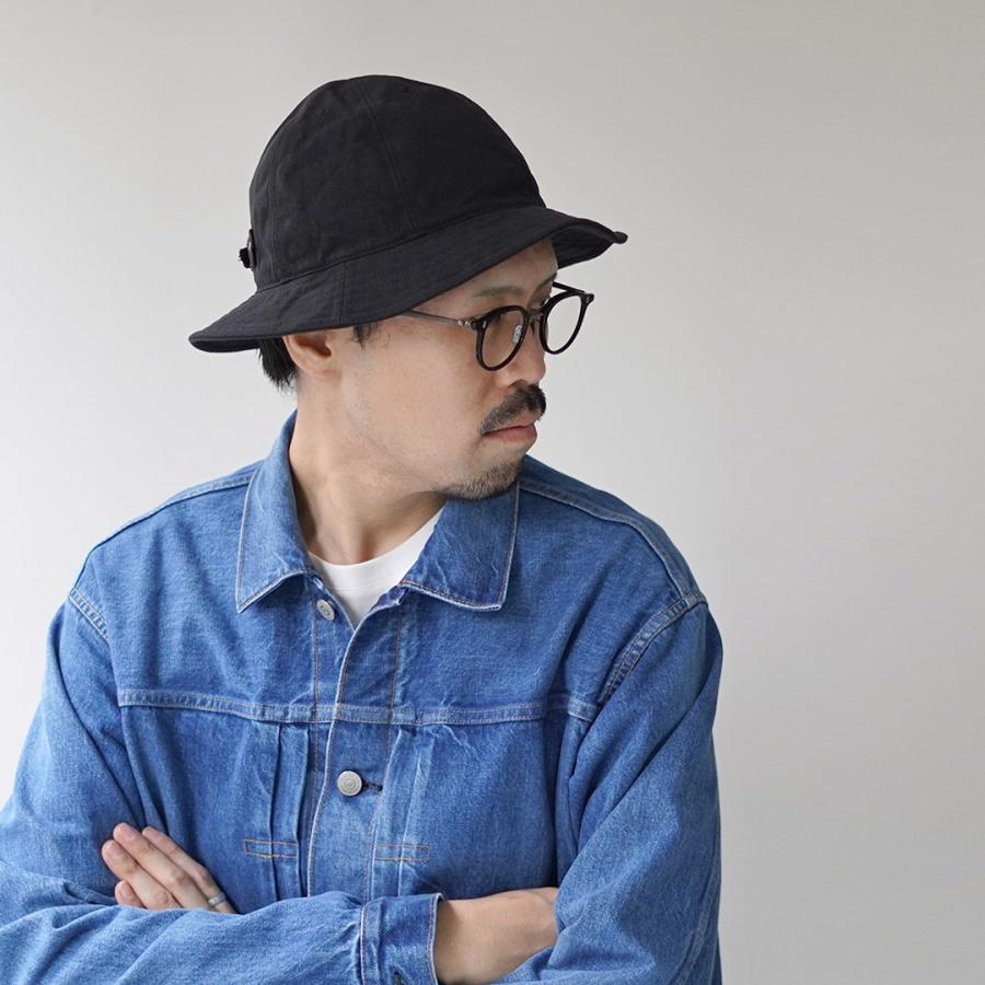 HIGHER（ハイアー） フレンチオックスフォード シンチバックル ハット / メンズ 帽子 日本製 | HIGHER（ファッション） | 13