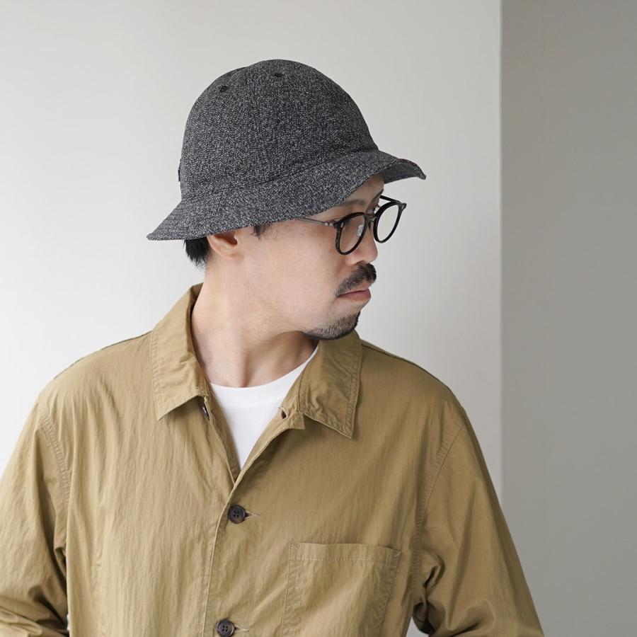 HIGHER（ハイアー） フレンチオックスフォード シンチバックル ハット / メンズ 帽子 日本製 | HIGHER（ファッション） | 05