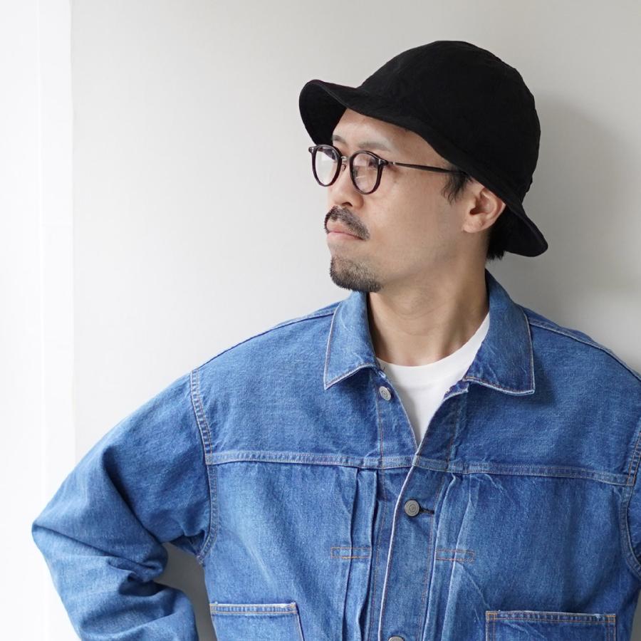 HIGHER（ハイアー） フレンチオックスフォード シンチバックル ハット / メンズ 帽子 日本製 | HIGHER（ファッション） | 06