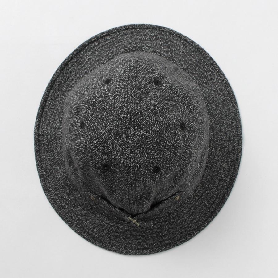 HIGHER（ハイアー） フレンチオックスフォード シンチバックル ハット / メンズ 帽子 日本製 | HIGHER（ファッション） | 08