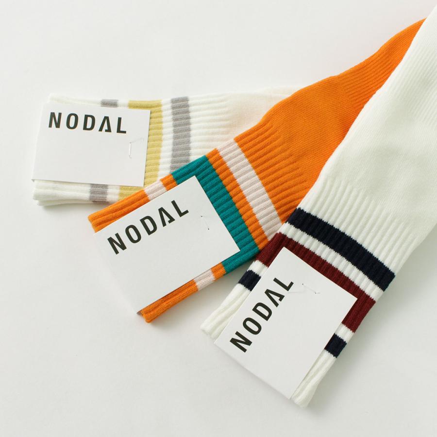 NODAL（ノーダル） 別注 ラインソックス / 靴下 くつ下 足袋型 厚手
