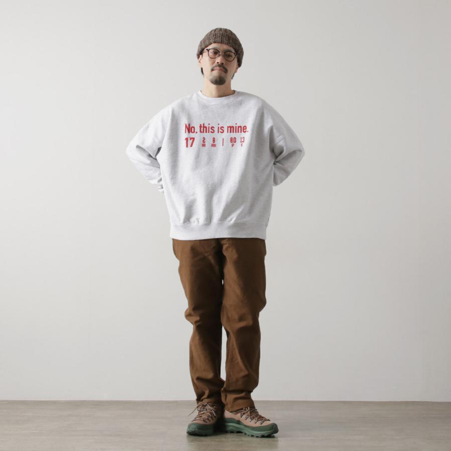 JHANKSON（ジャンクソン） 別注 NO THIS IS MINE スウェット / メンズ プルオーバー 裏毛 ロゴ プリント | JHANKSON | 14