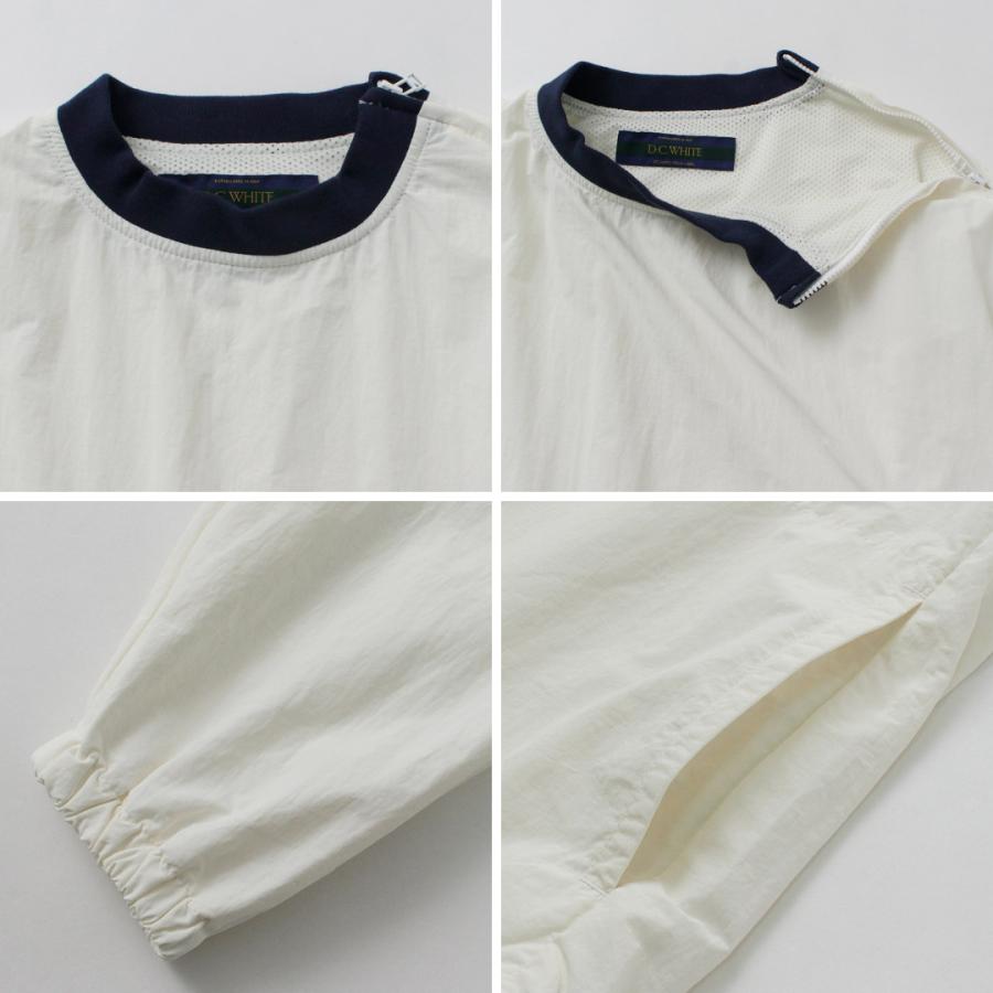 D.C.WHITE（ディーシーホワイト） トレーニングシャツ / ナイロンプルオーバー トップス メンズ アイビー | D.C.WHITE | 16