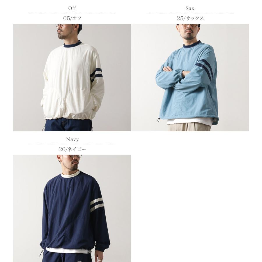 D.C.WHITE（ディーシーホワイト） トレーニングシャツ / ナイロンプルオーバー トップス メンズ アイビー | D.C.WHITE | 04