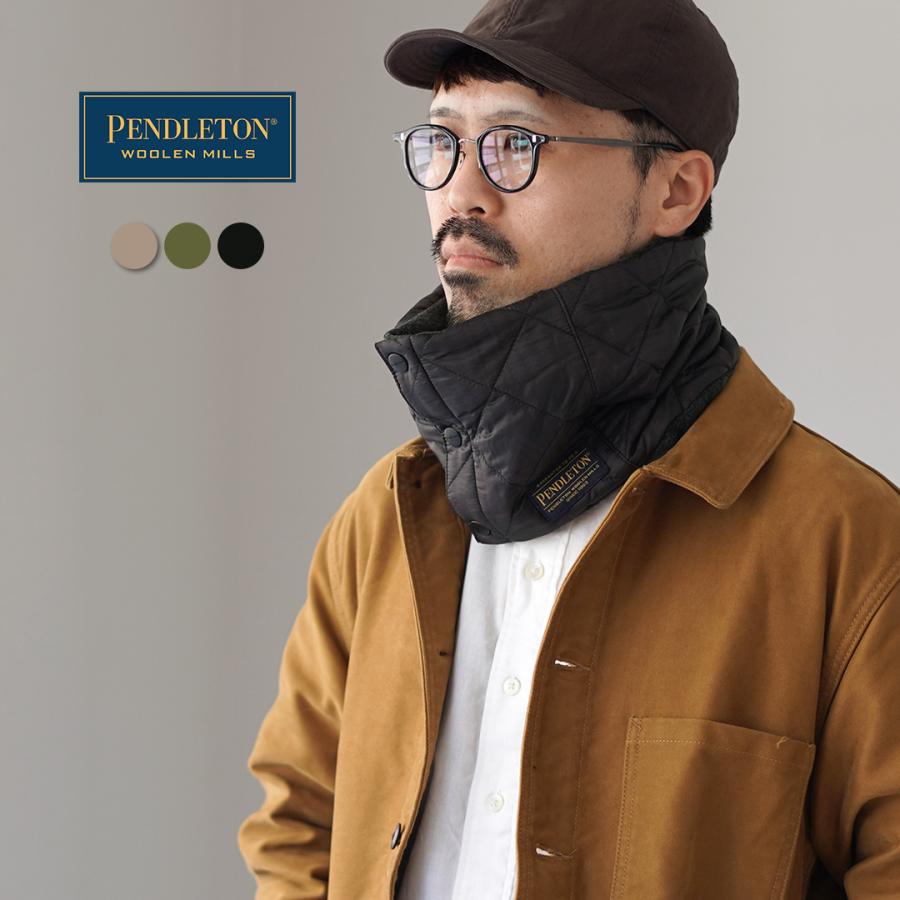 PENDLETON（ペンドルトン） キルティング ネックウォーマー / 防寒 軽量 フリース 中綿 アウトドア ユニセックス | PENDLETON