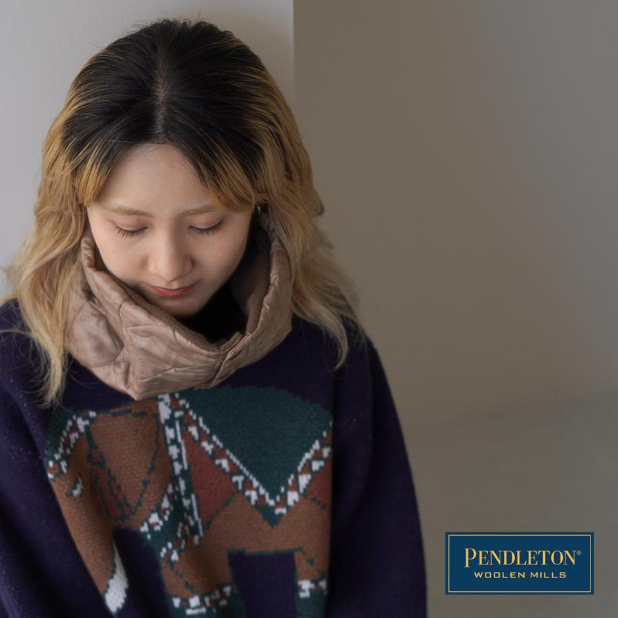 PENDLETON（ペンドルトン） キルティング ネックウォーマー / 防寒 軽量 フリース 中綿 アウトドア ユニセックス | PENDLETON | 07