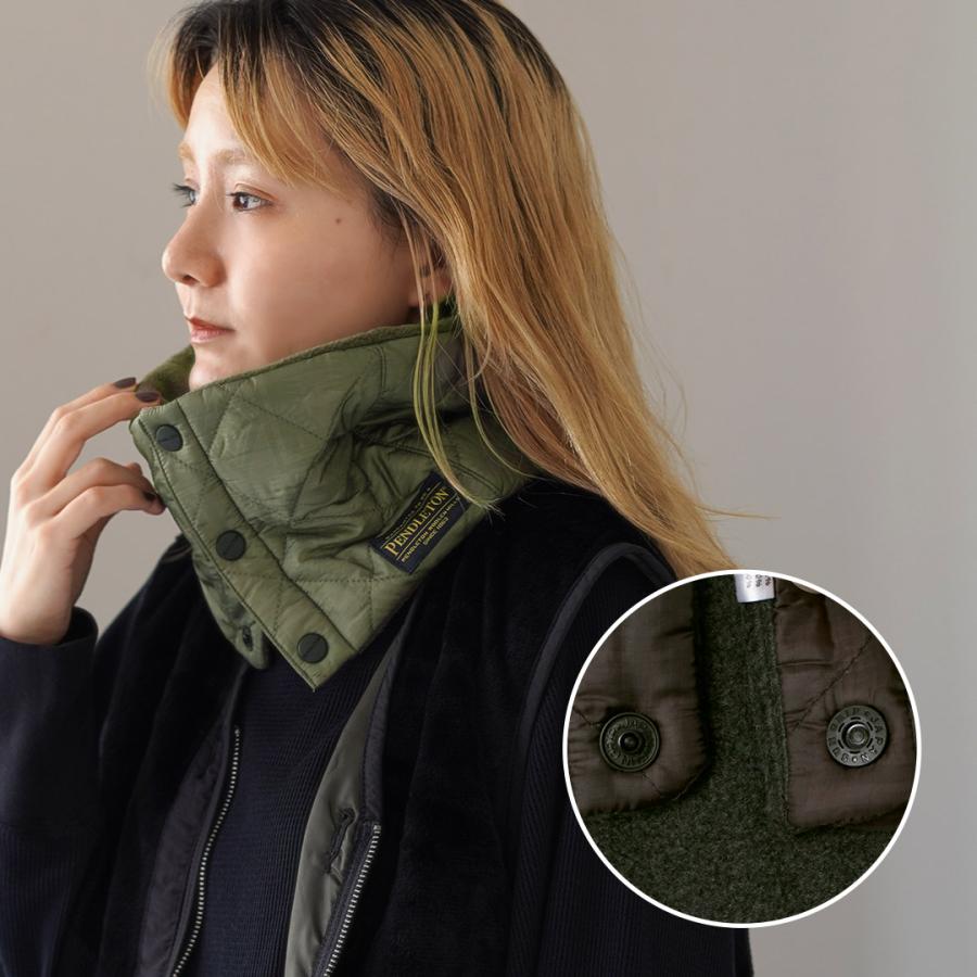 PENDLETON（ペンドルトン） キルティング ネックウォーマー / 防寒 軽量 フリース 中綿 アウトドア ユニセックス | PENDLETON | 10