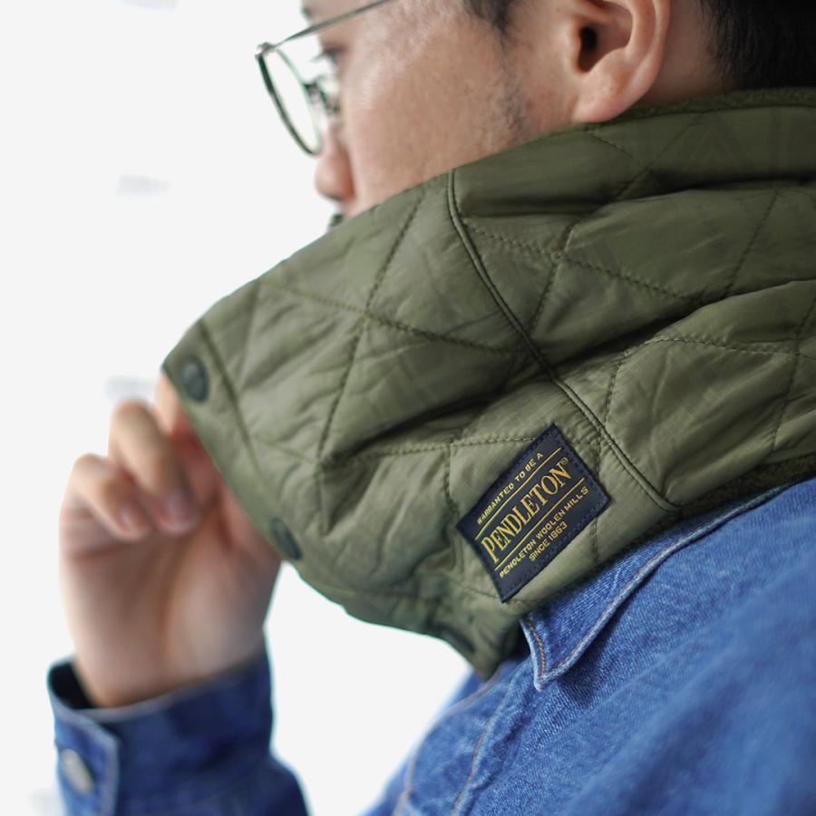 PENDLETON（ペンドルトン） キルティング ネックウォーマー / 防寒 軽量 フリース 中綿 アウトドア ユニセックス | PENDLETON | 11