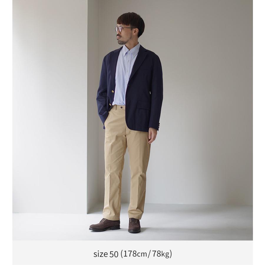 D.C.WHITE（ディーシーホワイト） 別注 ハイデンシティ チノストレッチ スリムテーパードパンツ / パンツ ストレッチ | D.C.WHITE | 06