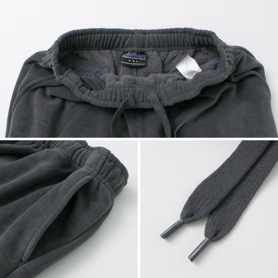 THOUSAND MILE（サウザンドマイル） ニットフリース モック＆ロングパンツ セットアップ / スウェット 裏起毛 イージーパンツ | THOUSAND MILE | 16
