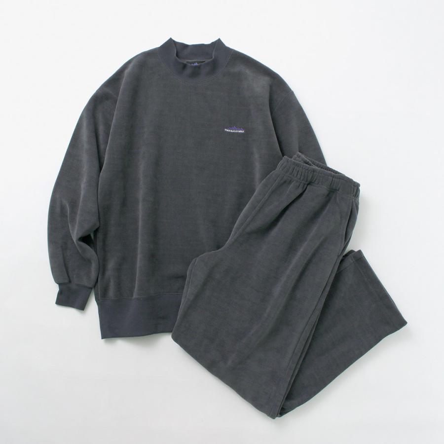 THOUSAND MILE（サウザンドマイル） ニットフリース モック＆ロングパンツ セットアップ / スウェット 裏起毛 イージーパンツ | THOUSAND MILE | 04