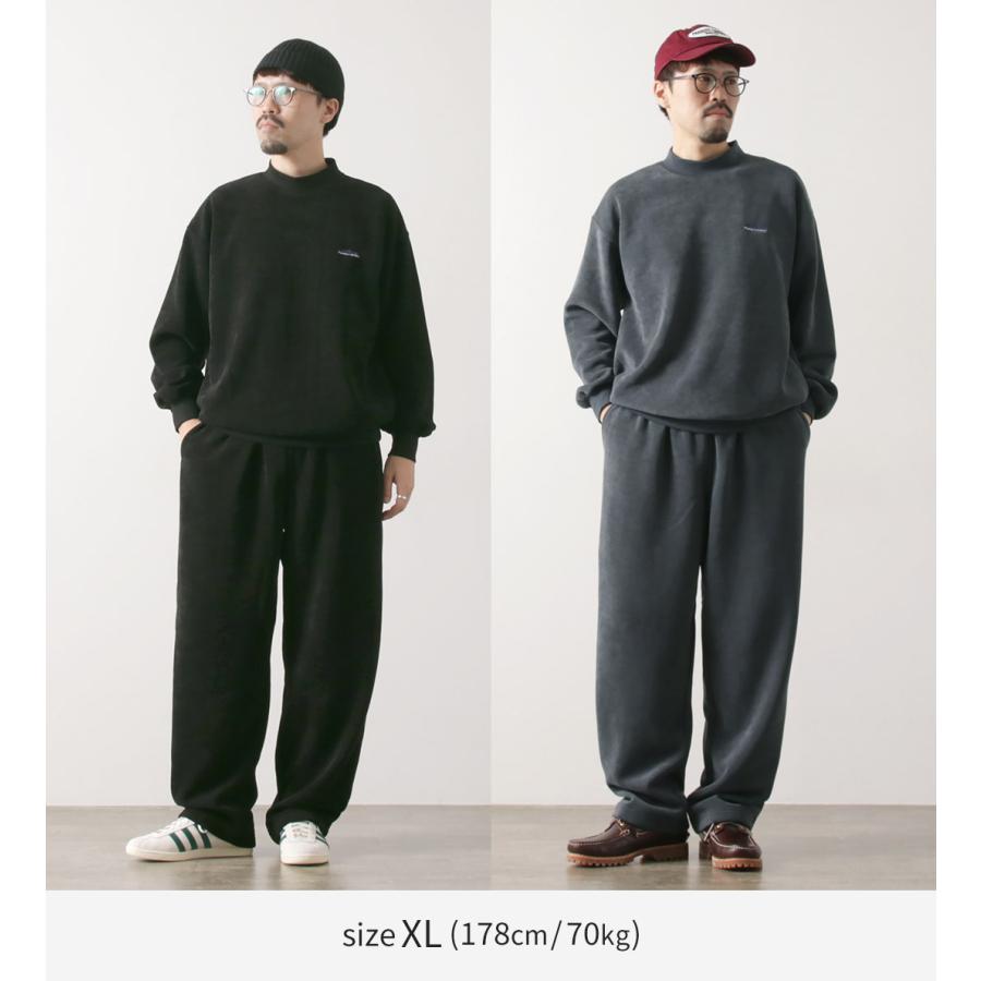 THOUSAND MILE（サウザンドマイル） ニットフリース モック＆ロングパンツ セットアップ / スウェット 裏起毛 イージーパンツ | THOUSAND MILE | 05