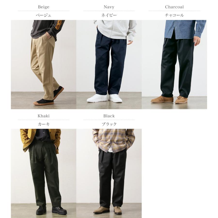 UNIVERSAL OVERALL（ユニバーサルオーバーオール） ヘリテージ T/C リラックス 2タックトラウザー STONE CARVER | UNIVERSAL OVERALL | 06