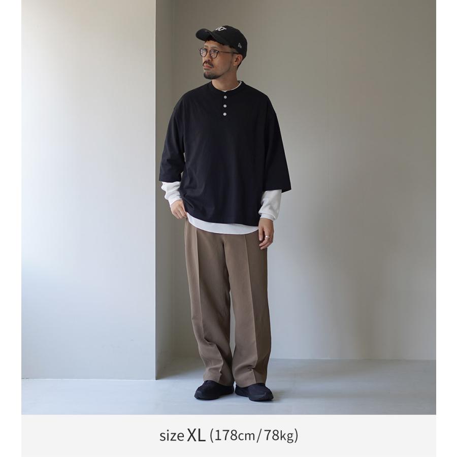 HEALTHKNIT（ヘルスニット）別注 2パックTシャツ 7分袖＋ロングスリーブワッフル / メンズ トップス 長袖 カジュアル | Healthknit | 06