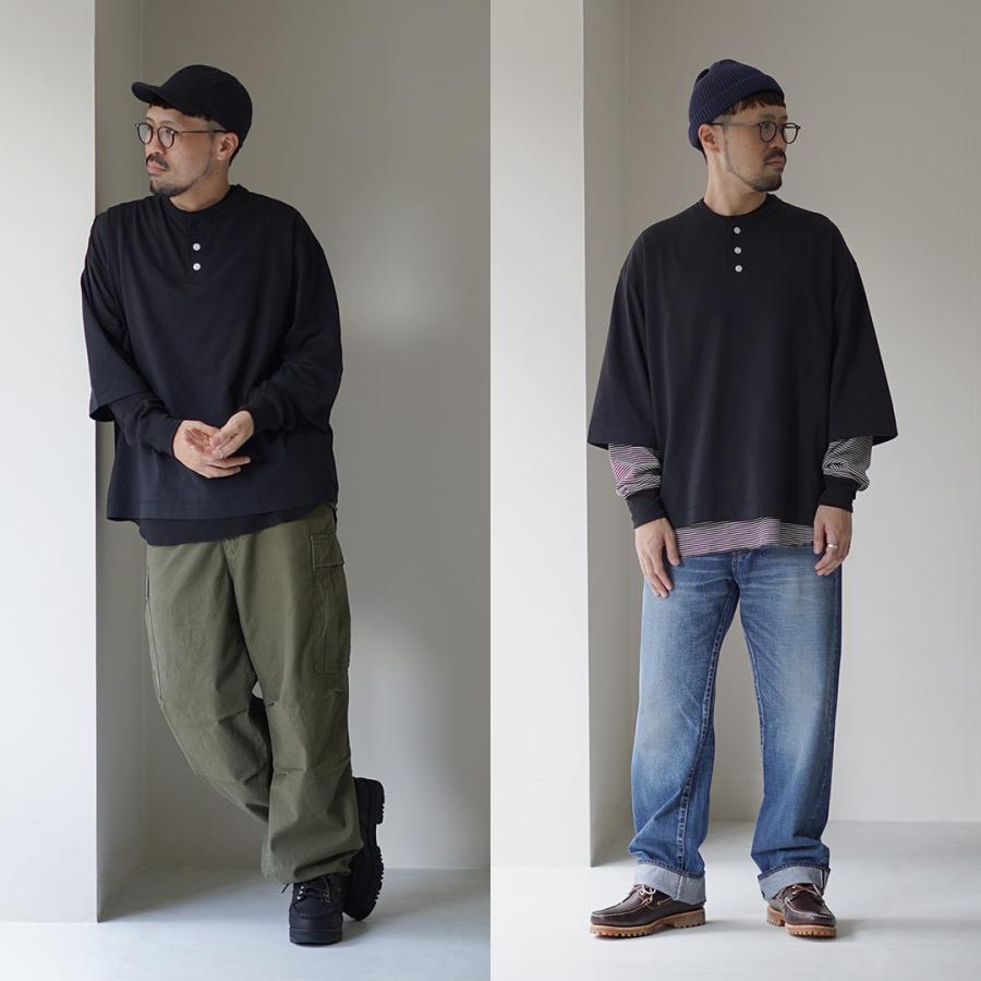 HEALTHKNIT（ヘルスニット）別注 2パックTシャツ 7分袖＋ロングスリーブワッフル / メンズ トップス 長袖 カジュアル | Healthknit | 07