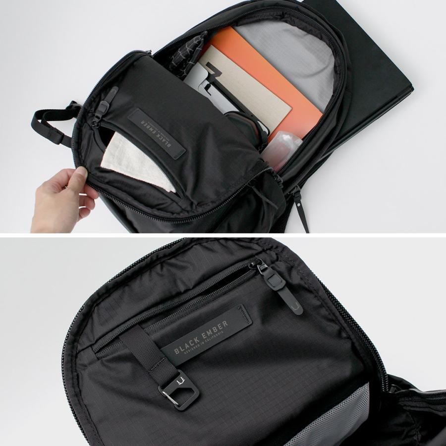 BLACK EMBER（ブラックエンバー） トータスパック / 日本限定モデル メンズ バックパック ブリーフケース 22L 15インチ ビジネスバッグ 2WAY | BLACK EMBER | 05