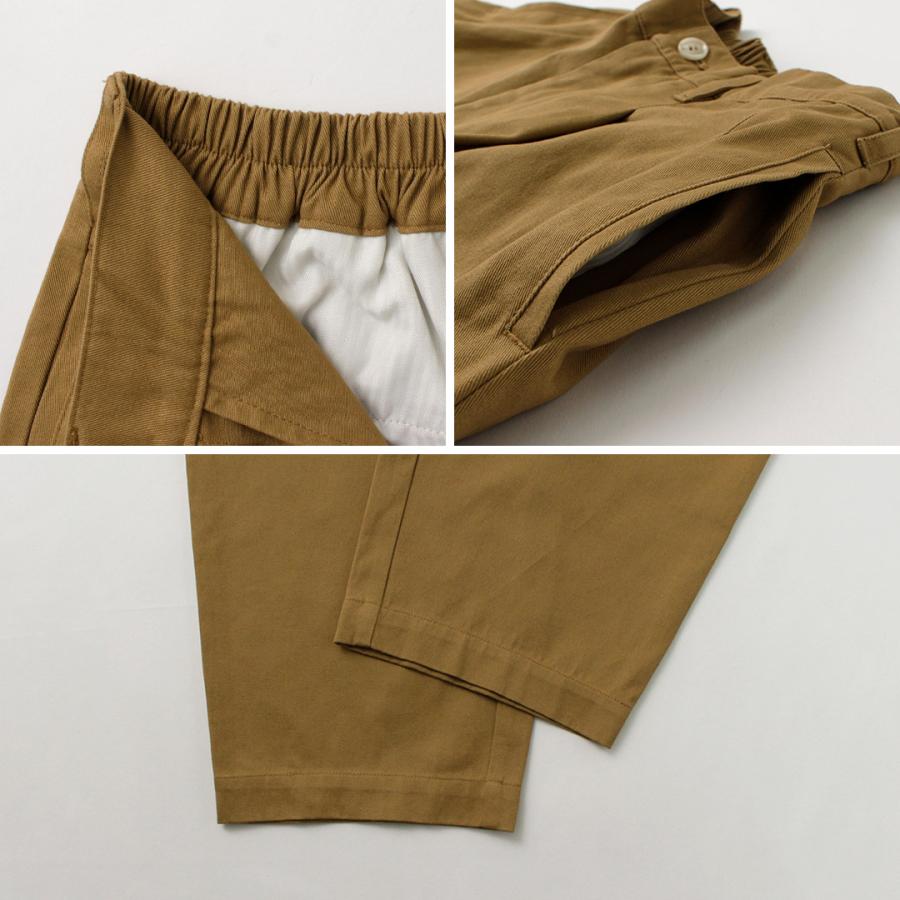 KELEN（ケレン） 2タック コクーントラウザー / メンズ 綿 コットン ワイド NIPS 2TUCK COCOON TROUSER | Kelen | 13