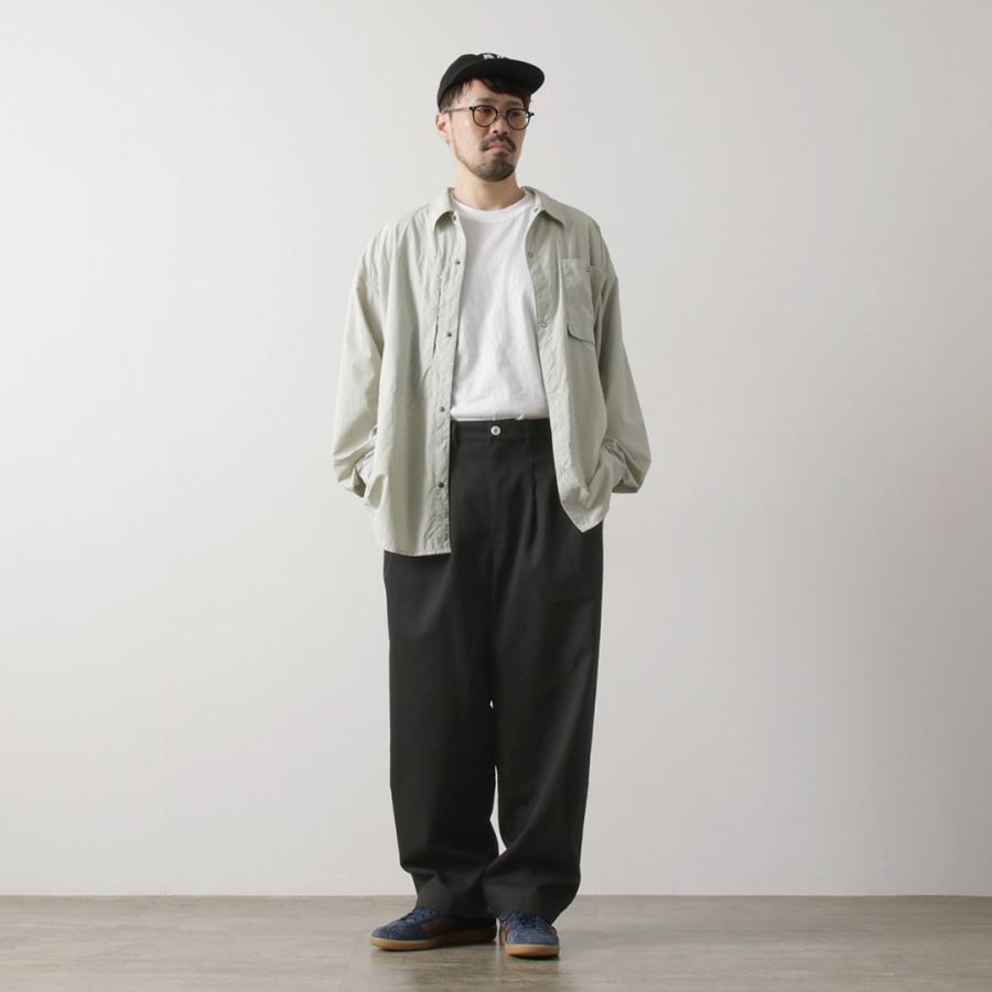 KELEN（ケレン） 2タック コクーントラウザー / メンズ 綿 コットン ワイド NIPS 2TUCK COCOON TROUSER | Kelen | 06