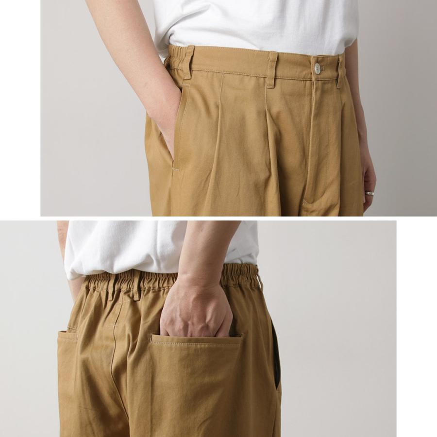KELEN（ケレン） 2タック コクーントラウザー / メンズ 綿 コットン ワイド NIPS 2TUCK COCOON TROUSER | Kelen | 09