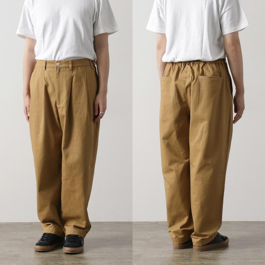 KELEN（ケレン） 2タック コクーントラウザー / メンズ 綿 コットン ワイド NIPS 2TUCK COCOON TROUSER | Kelen | 10
