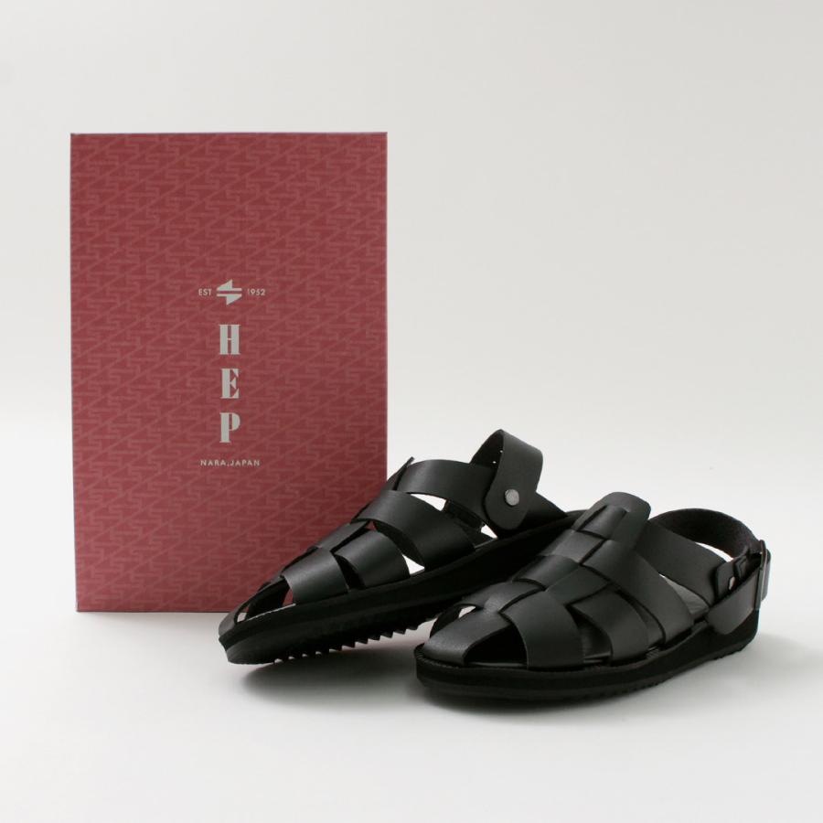 HEP（ヘップ） DRV ドライビング サンダル / グルカサンダル メンズ レディース ユニセックス シューズ ストラップ つっかけ 2way 日本製 | HEP | 04