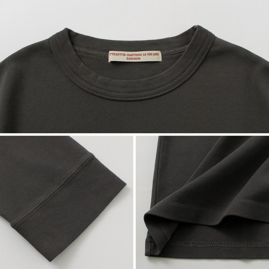 ROCOCO（ロココ） プレミアムフライス ハーフスリーブTシャツ / メンズ トップス カットソー 5分袖 綿100 日本製 | ROCOCO | 17