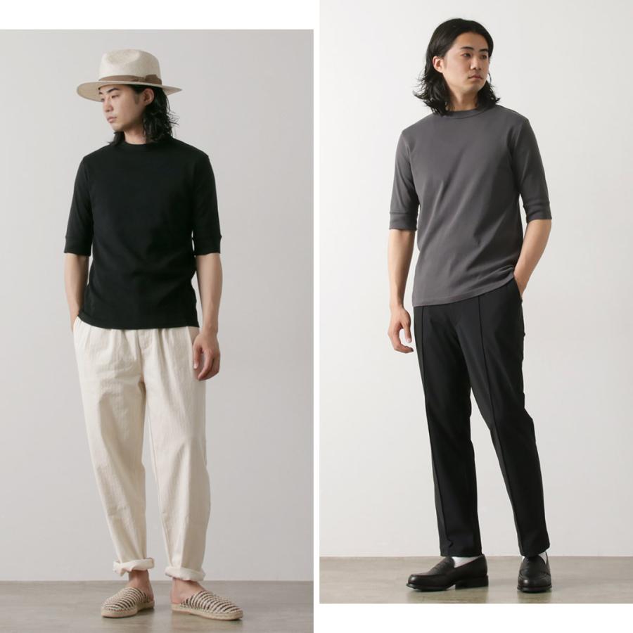 ROCOCO（ロココ） プレミアムフライス ハーフスリーブTシャツ / メンズ トップス カットソー 5分袖 綿100 日本製 | ROCOCO | 15