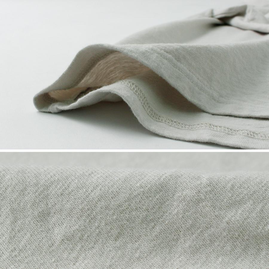 KEMA DESIGNS（ケマデザインズ） リネンコットン キーネックTシャツ / メンズ カットソー 半端丈 七分袖 天然素材 麻 コットン | kema designs | 10