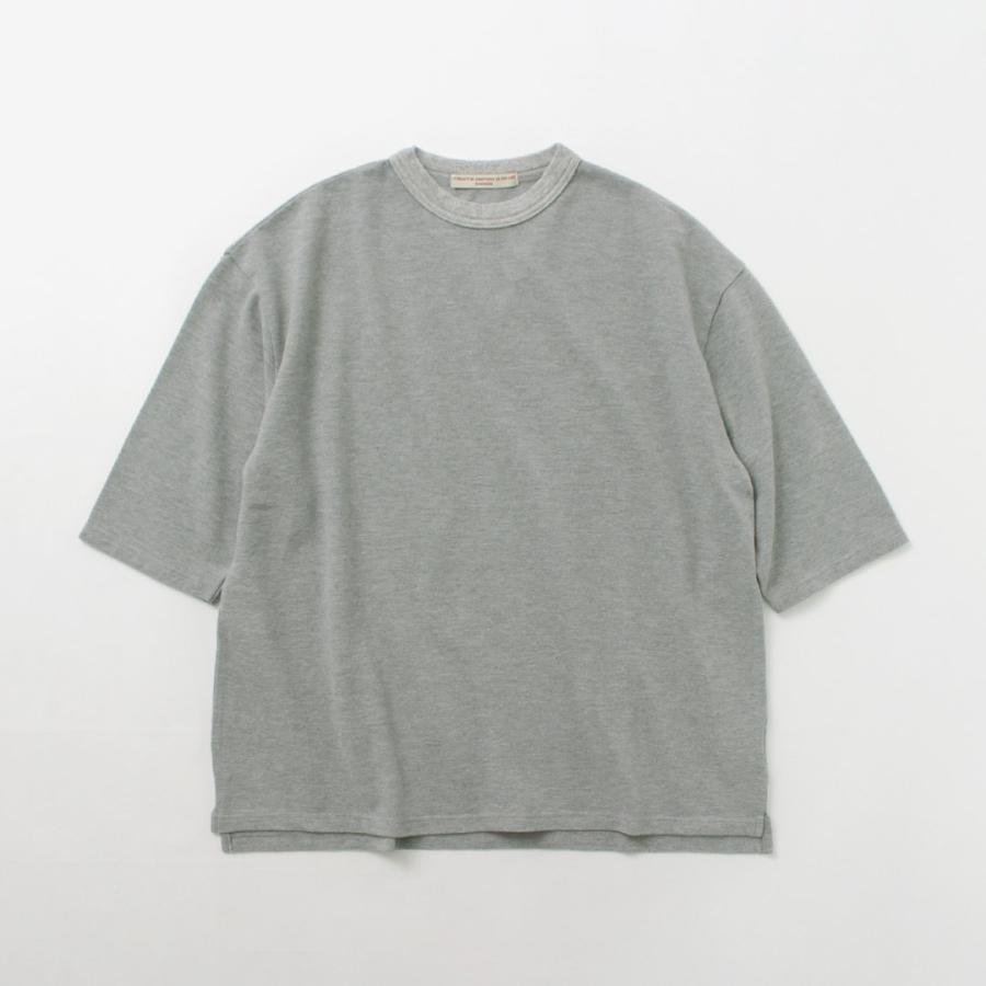 ROCOCO（ロココ） 鹿の子 7分袖Tシャツ / メンズ トップス カットソー 半端丈 七分 綿100 日本製 Seed Stitch 3/4 Sleeve Tee | ROCOCO | 05