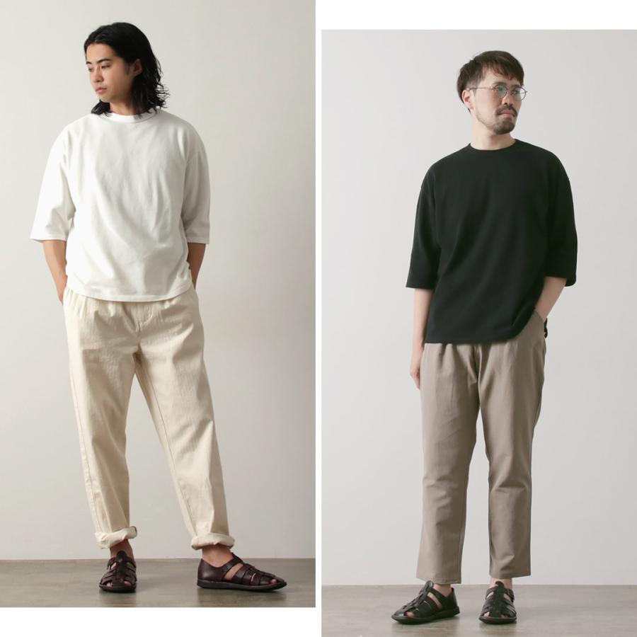 ROCOCO（ロココ） 鹿の子 7分袖Tシャツ / メンズ トップス カットソー 半端丈 七分 綿100 日本製 Seed Stitch 3/4 Sleeve Tee | ROCOCO | 14