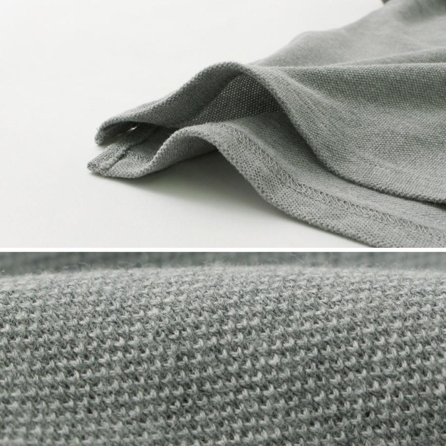 ROCOCO（ロココ） 鹿の子 7分袖Tシャツ / メンズ トップス カットソー 半端丈 七分 綿100 日本製 Seed Stitch 3/4 Sleeve Tee | ROCOCO | 09