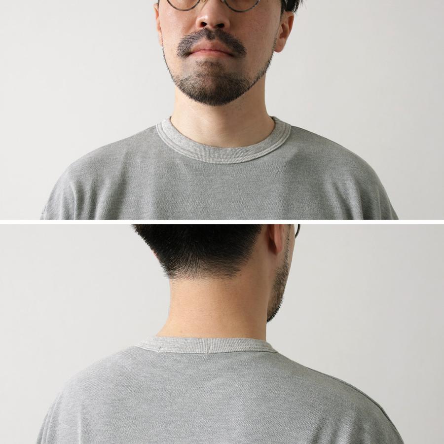 ROCOCO（ロココ） 鹿の子 7分袖Tシャツ / メンズ トップス カットソー 半端丈 七分 綿100 日本製 Seed Stitch 3/4 Sleeve Tee | ROCOCO | 10