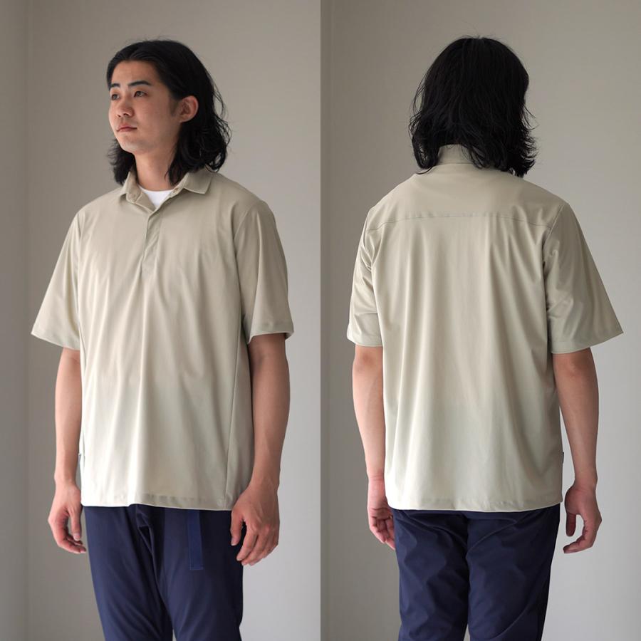 RAG（ラグ） アイスポロシャツ / 半袖 トップス メンズ 接触冷感 UVカット 伸縮 ストレッチ ナイロン 日本製 | RAG | 14