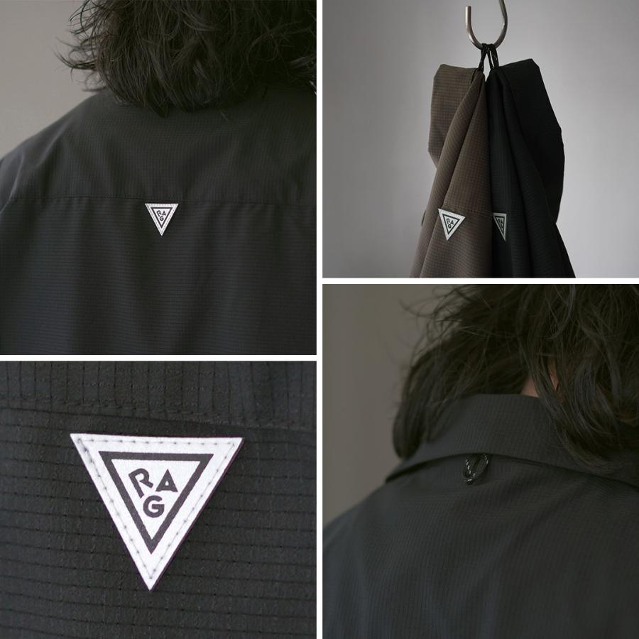 RAG（ラグ） アスレチック ショートスリーブシャツ / メンズ トップス 半袖 軽量 透湿 撥水 日本製 アウトドア | RAG | 10