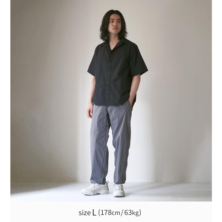 RAG（ラグ） アスレチック ショートスリーブシャツ / メンズ トップス 半袖 軽量 透湿 撥水 日本製 アウトドア | RAG | 05