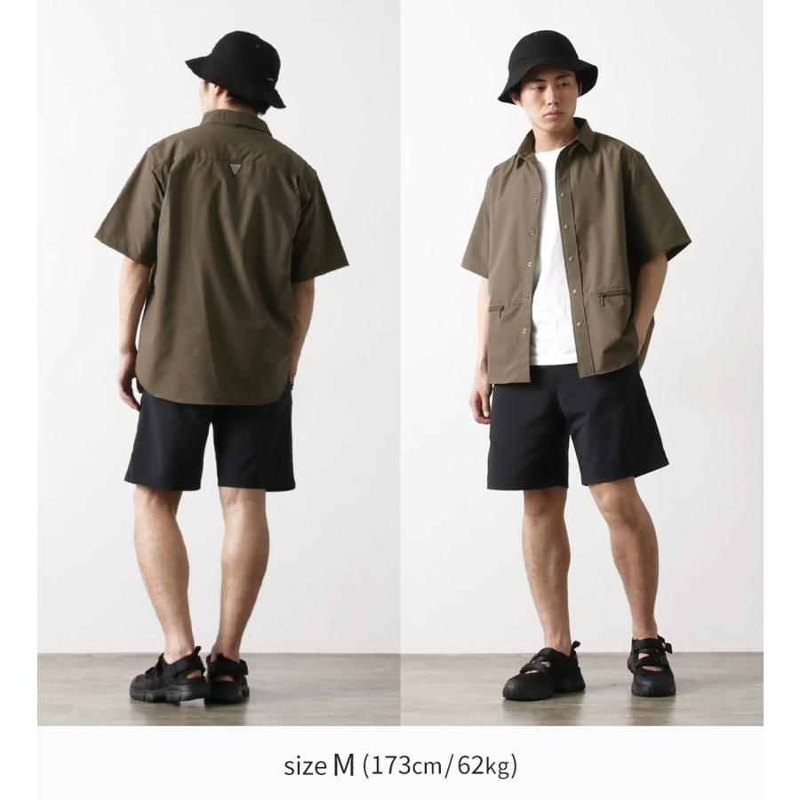RAG（ラグ） アスレチック ショートスリーブシャツ / メンズ トップス 半袖 軽量 透湿 撥水 日本製 アウトドア | RAG | 06