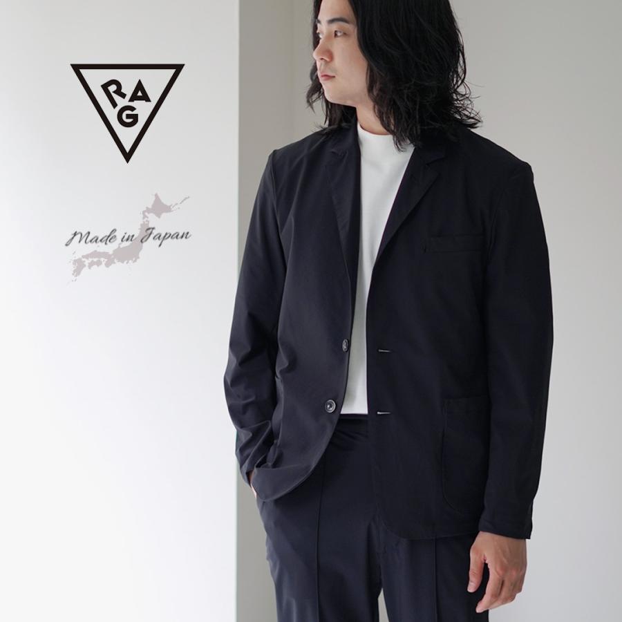 RAG（ラグ） ストロール アイスジャケット / メンズ ライトアウター テーラード 接触 冷感 ストレッチ 日本製 Stroll Ice Jacket | RAG