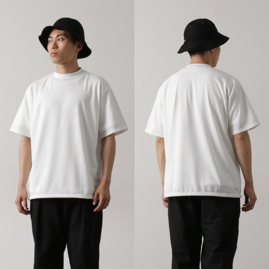 RAG（ラグ） クーリング サンシェイドTシャツ / メンズ 半袖 吸水速乾 UVカット 遮熱 裾絞り 日本製 Cooling Sun Shade Tee | RAG | 13
