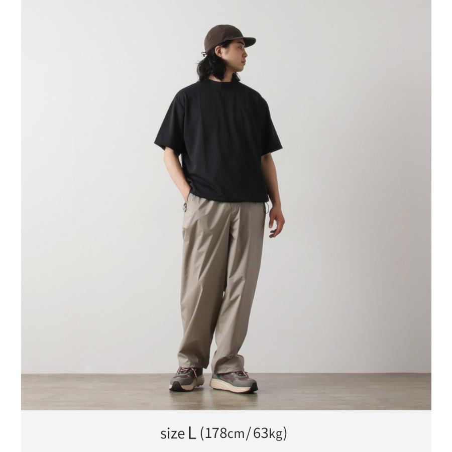 RAG（ラグ） クーリング サンシェイドTシャツ / メンズ 半袖 吸水速乾 UVカット 遮熱 裾絞り 日本製 Cooling Sun Shade Tee | RAG | 07